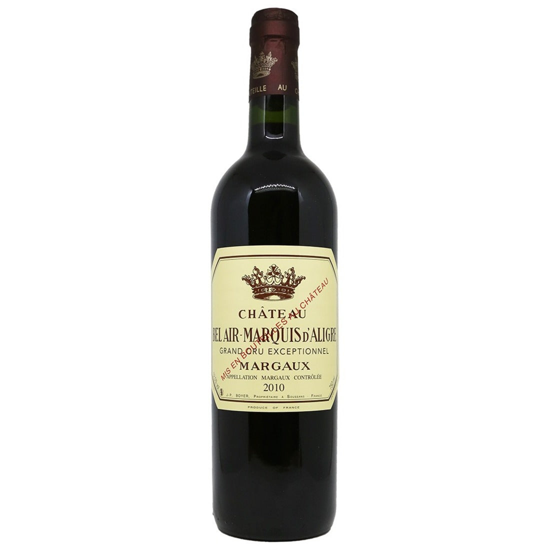 Chateau Bel-Air Marquis d'Aligre 2010