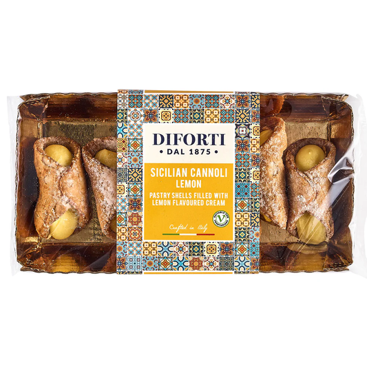 Diforti Sicilian Lemon Cannoli